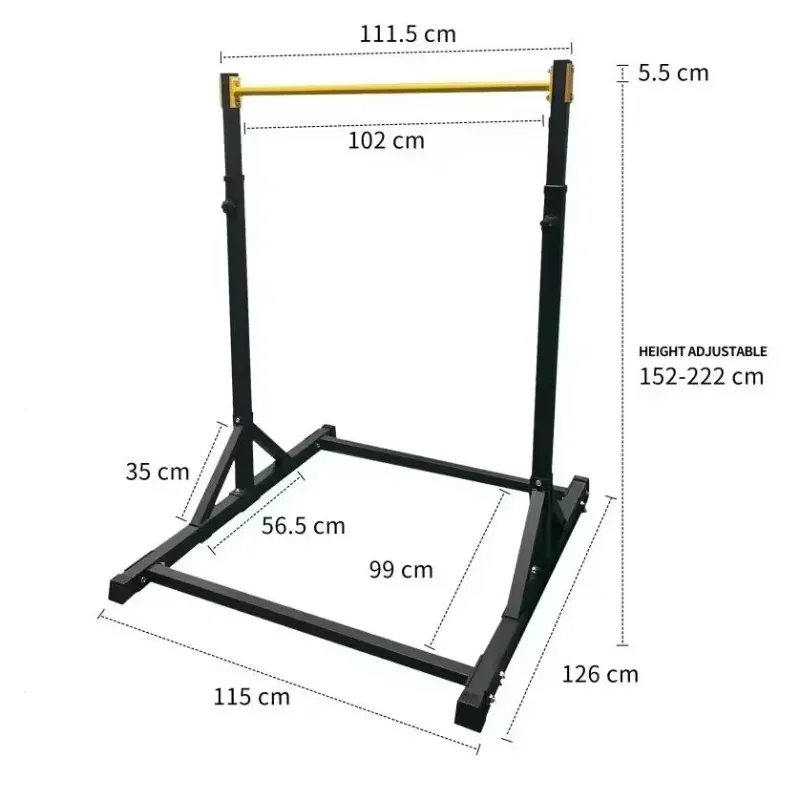 Home Bar Stand - ราวดึงข้อสำหรับออกกำลังกายที่บ้าน อุปกรณ์ฟิตเนสปรับระดับได้ อุปกรณ์ออกกำลังกายอเนกประสงค์