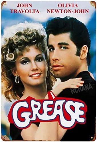 Home Bar And Coffee - ป้ายโลหะลายภาพยนตร์คลาสสิก Grease, ป้ายโลหะ, ป้ายโลหะตลกๆ สำหรับตกแต่งบ้าน บาร์