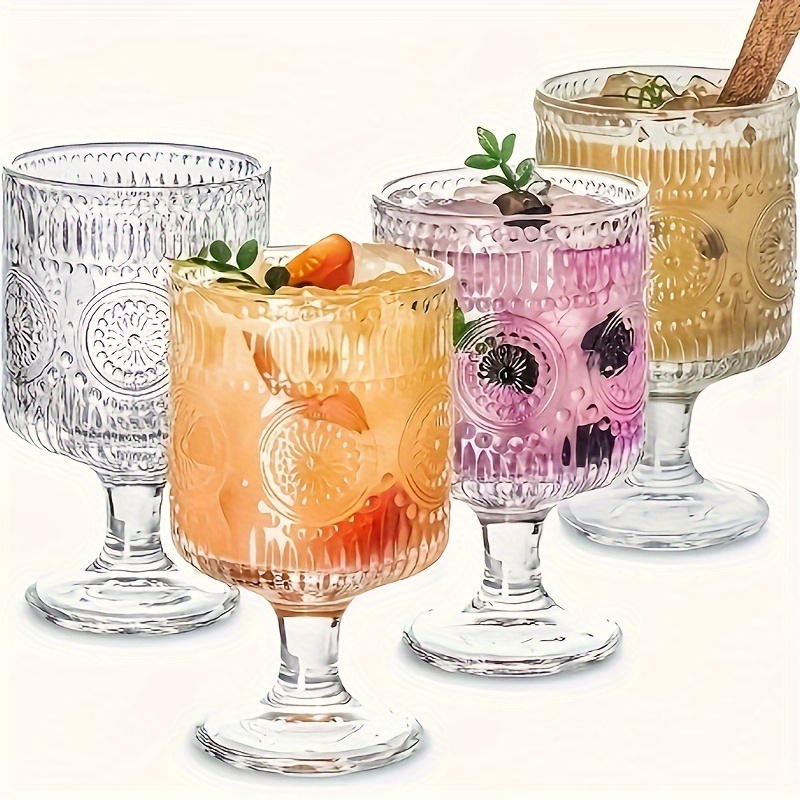 Highball Glass Set - ชุด 4 ชิ้น - ชุดแก้วทานตะวัน, แก้วไวน์ไฮบอล