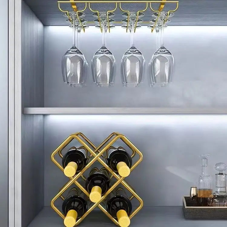 ชั้นวางไวน์โลหะ 5 ช่อง สำหรับเ - Home Bar And Cabinet บทวิจารณ์และราคา