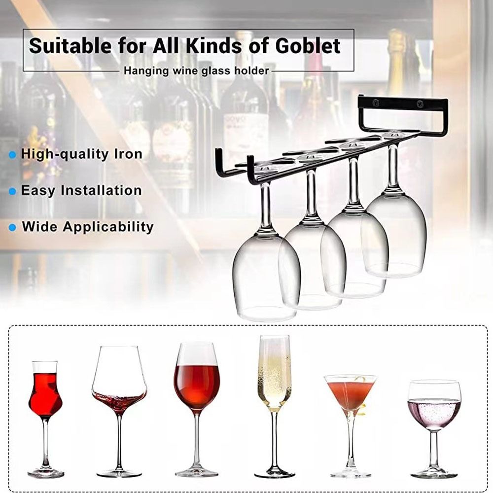 ติดผนัง Stemware ผู้ถือแก้วไวน - Home Bar Stand บทวิจารณ์และราคา
