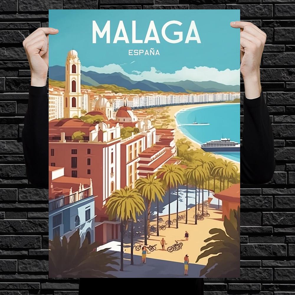 โปสเตอร์ท่องเที่ยวสเปน ปารีส ก - Home Barcelona บทวิจารณ์และราคา