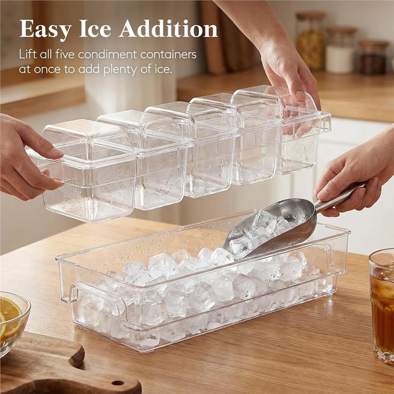 ชุดอุปกรณ์เสิร์ฟสำหรับงานปาร์ต - Garnish Tray Set บทวิจารณ์และราคา