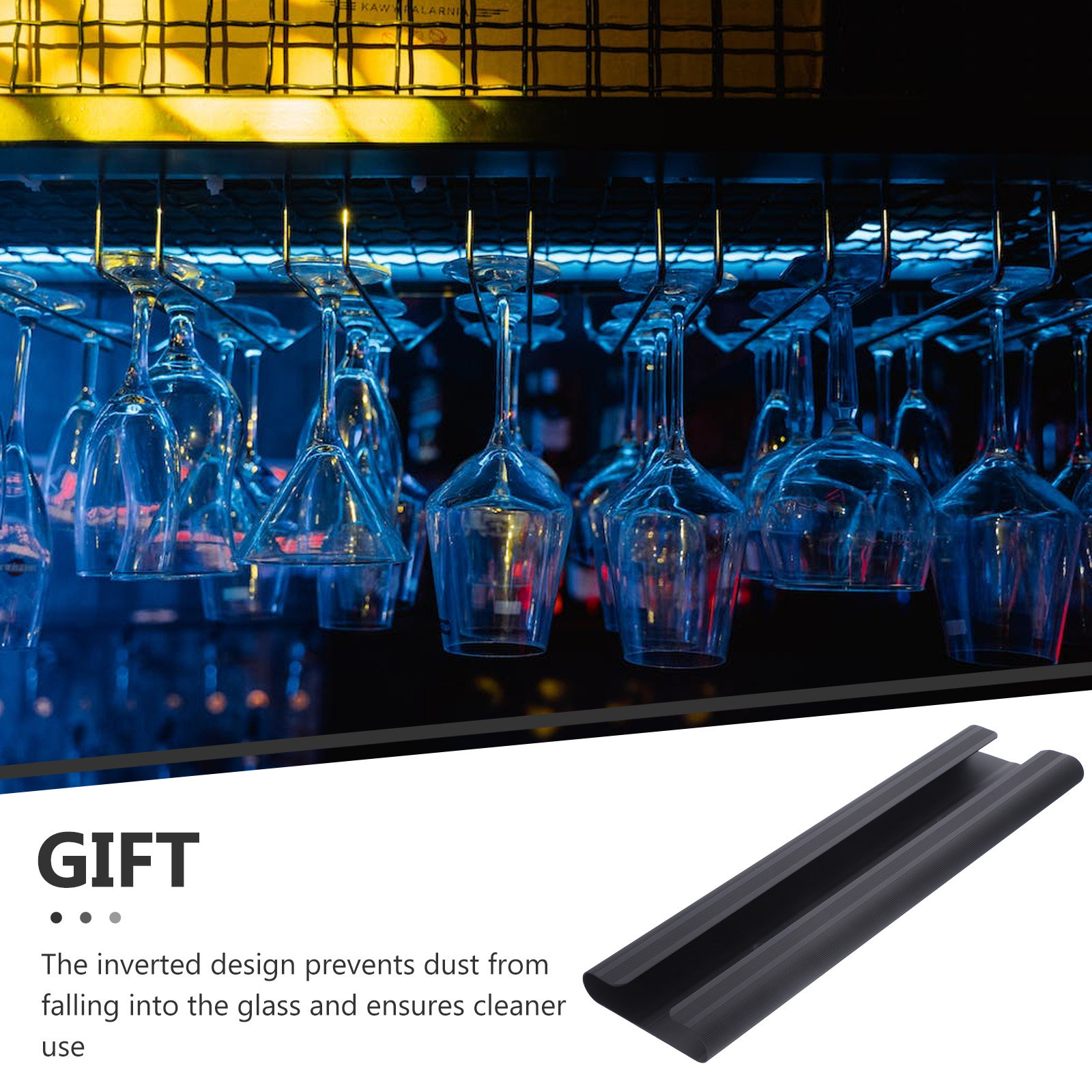 ที่แขวนแก้วไวน์สแตนเลสแบบติดใต - Home Bar Shelf บทวิจารณ์และราคา