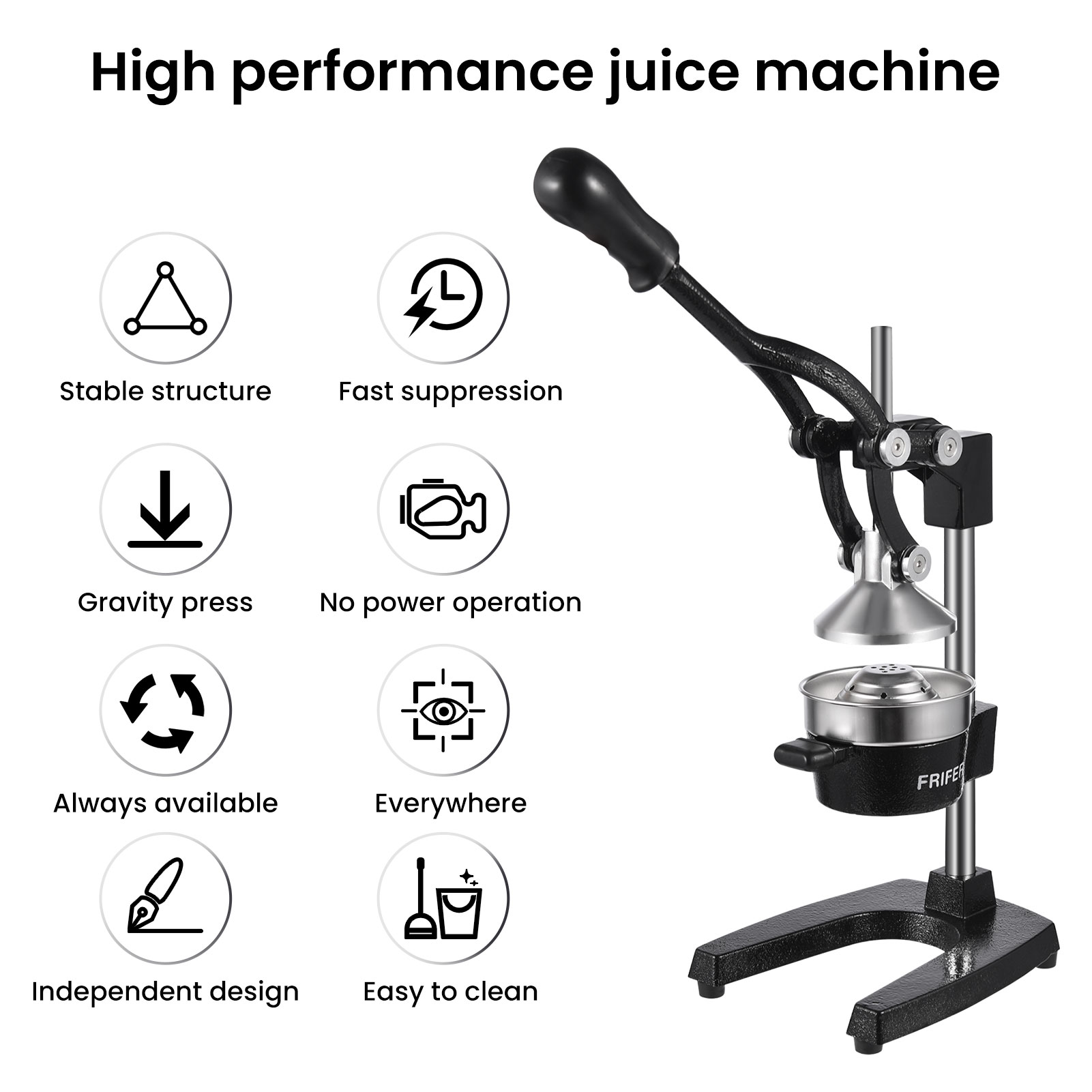 เครื่องคั้นน้ำผลไม้สแตนเลสน้ำห - Citrus Juicer Bar บทวิจารณ์และราคา
